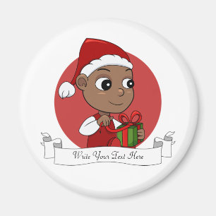 Weihnachtsbaby-Cartoon-Magnet Magnet