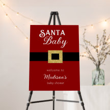 Weihnachtsbaby-Dusche Begrüßungszeichen