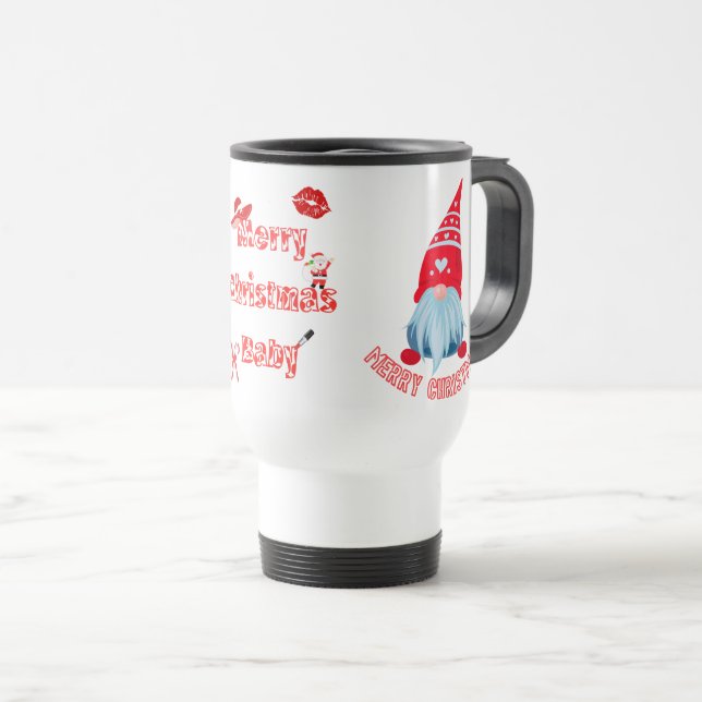 Weihnachtsbaby Reisebecher (VorderseiteRechts)