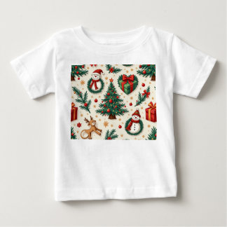 Weihnachtsbaby-Shirt Baby T-shirt