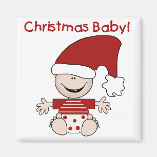 Weihnachtsbaby-T - Shirts und Geschenke Magnet