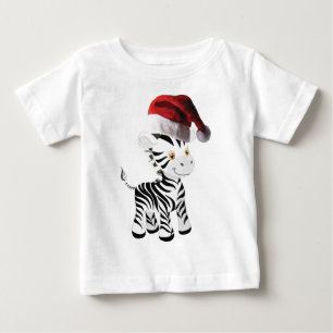 Weihnachtsbaby Zebra Baby T-shirt