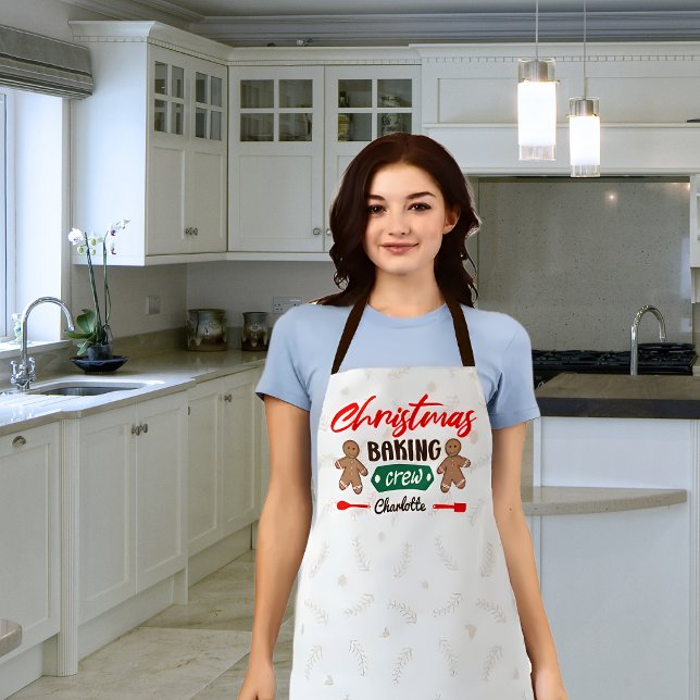 Weihnachtsbacken Crew, Familienmassage Schürze (Von Creator hochgeladen)