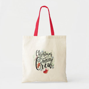 Weihnachtsbacken-Crew Tragetasche