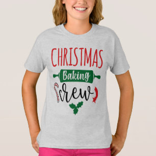 Weihnachtsbacken Crew Weihnachten Kleinkind Weihna T-Shirt