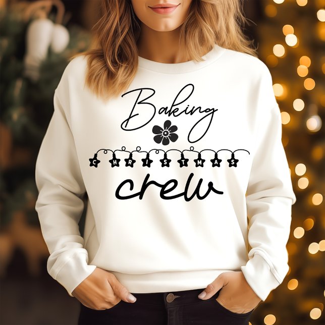Weihnachtsbäcker-Crew Sweatshirt (Von Creator hochgeladen)
