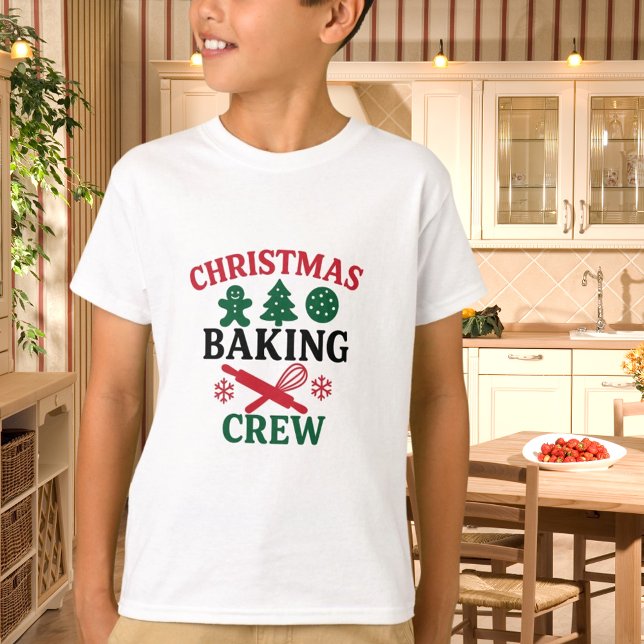 Weihnachtsbäcker Crew T-Shirt (Von Creator hochgeladen)