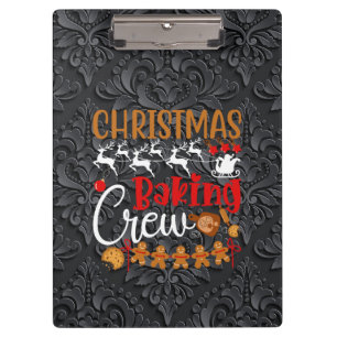 Weihnachtsbäckerei-Crew-80543 Klemmbrett