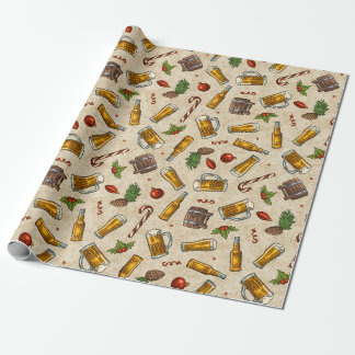 Weihnachtsbäckerei Geschenkpapier