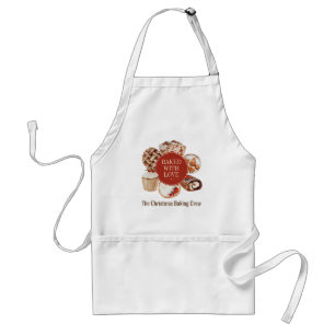 Weihnachtsbäckerei mit Liebe Bäckerteam Schürze