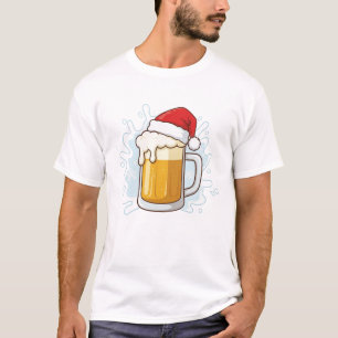 Weihnachtsbäckerei Tasse mit Weihnachtsmannmütze F T-Shirt