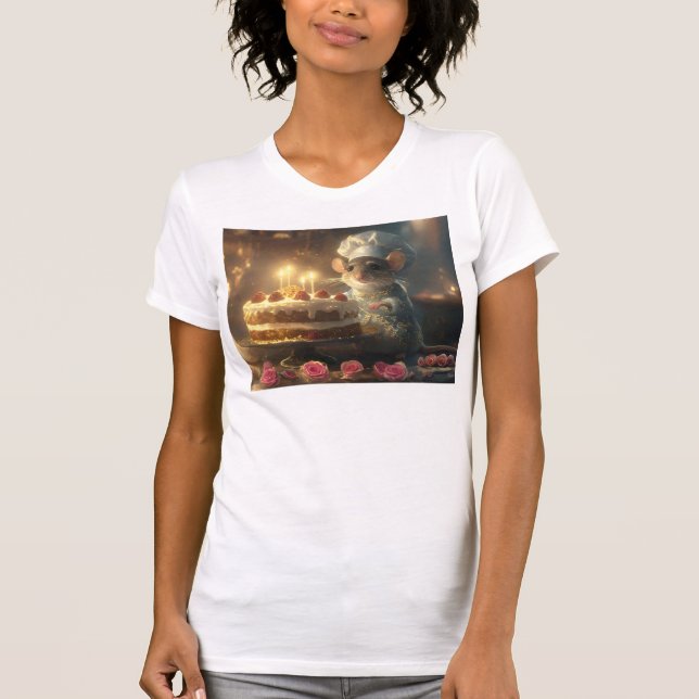 Weihnachtsbäckerei von Fabulous Mice Baker T-Shirt (Vorderseite)