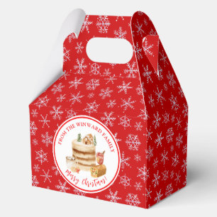 Weihnachtsbäckerei Weihnachtskuchen Geschenkschachtel