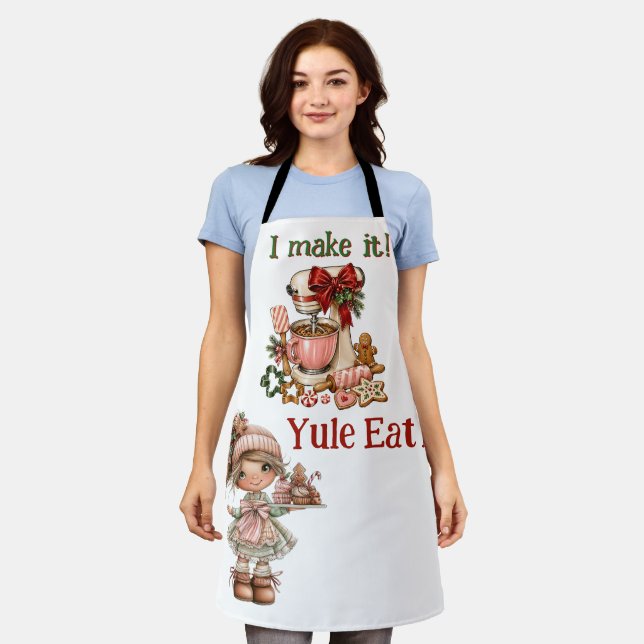 Weihnachtsbäckerschürze  schürze (Getragen)