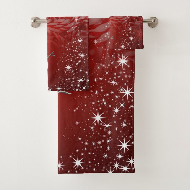 Weihnachtsbadehandtuch-Sets Badhandtuch Set (Insitu)
