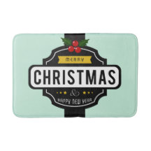 Weihnachtsbadematten