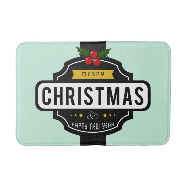 Weihnachtsbadematten Badematte (Vorderseite)