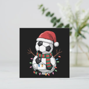 Weihnachtsball-Ball Snowman Lights Weihnachtsmannm Feiertagskarte