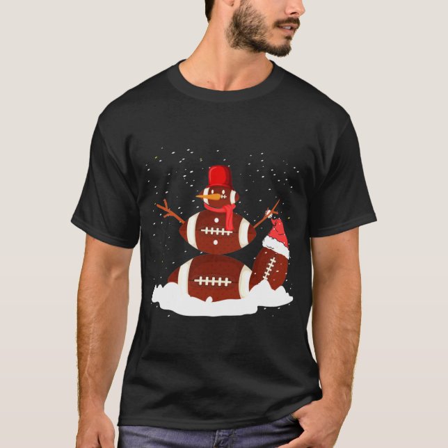 Weihnachtsball Ball Snowman Santa Funny Sport T-Shirt (Vorderseite)