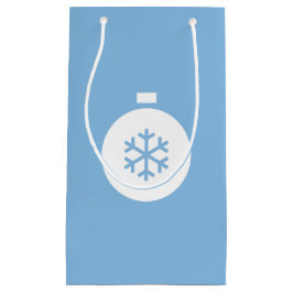 Weihnachtsball Blue-Geschenktasche Kleine Geschenktüte