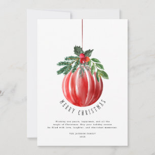 Weihnachtsball Frohe Weihnachten Non-Foto