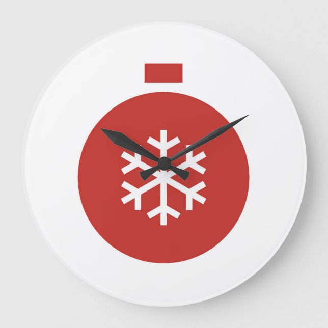 Weihnachtsball Große Uhr (Vorderseite)