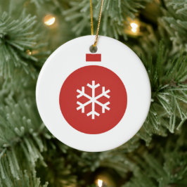 Weihnachtsball-Keramik Keramik Ornament