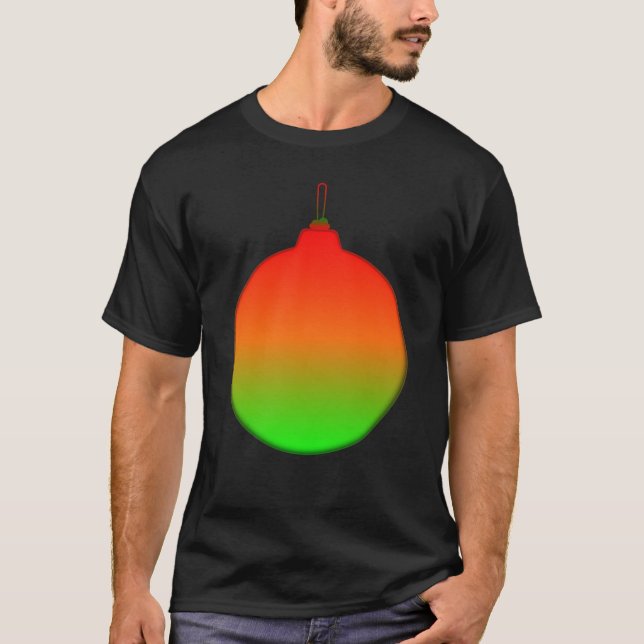 Weihnachtsball-Ornament-T - Shirt (Vorderseite)