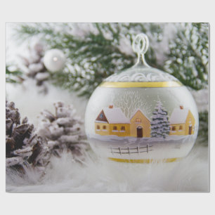 Weihnachtsball-Papier Geschenkpapier