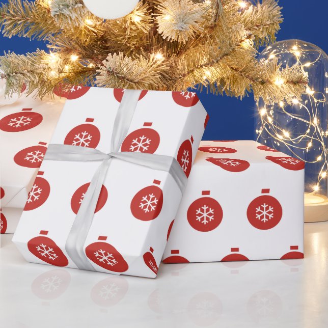 Weihnachtsball-Papier Geschenkpapier (Feiertage)