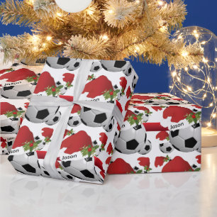 Weihnachtsball Personalisieren Geschenkpapier
