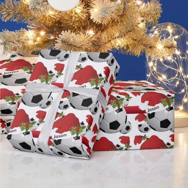 Weihnachtsball | Personalisieren Geschenkpapier (Feiertage)