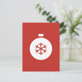 Weihnachtsball Postkarte