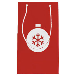 Weihnachtsball Rote Geschenktasche Kleine Geschenktüte