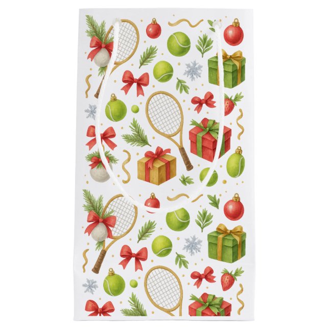 Weihnachtsball und Schlägergeschenke für das Party Kleine Geschenktüte (Vorderseite)