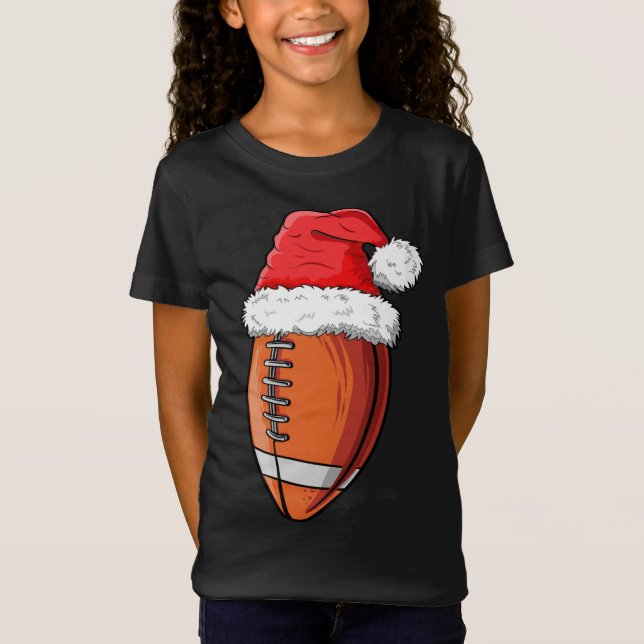 Weihnachtsball Weihnachtsmannmütze Funny Sports Xm T-Shirt (Vorderseite)