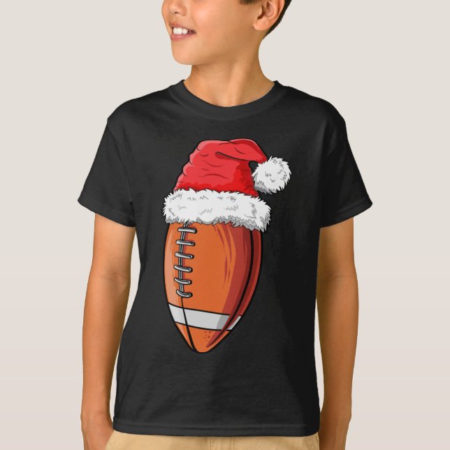 Weihnachtsball Weihnachtsmannmütze Funny Sports Xm T-Shirt (Vorderseite)