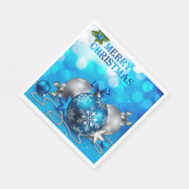 Weihnachtsbälle, Candy Cane, Sterne Serviette