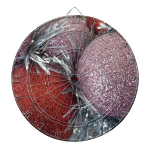 Weihnachtsbälle Dartscheibe