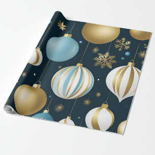 Weihnachtsbälle verpacken Papier Geschenkpapier