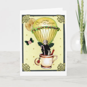 Weihnachtsballon Greetting Karte