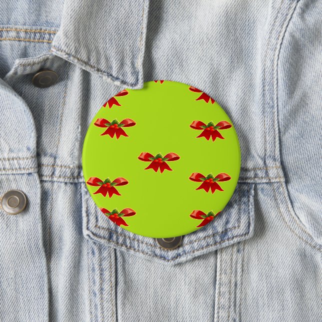 Weihnachtsband in hellgrün button (Beispiel)