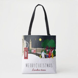 Weihnachtsbande in London Tote Bag