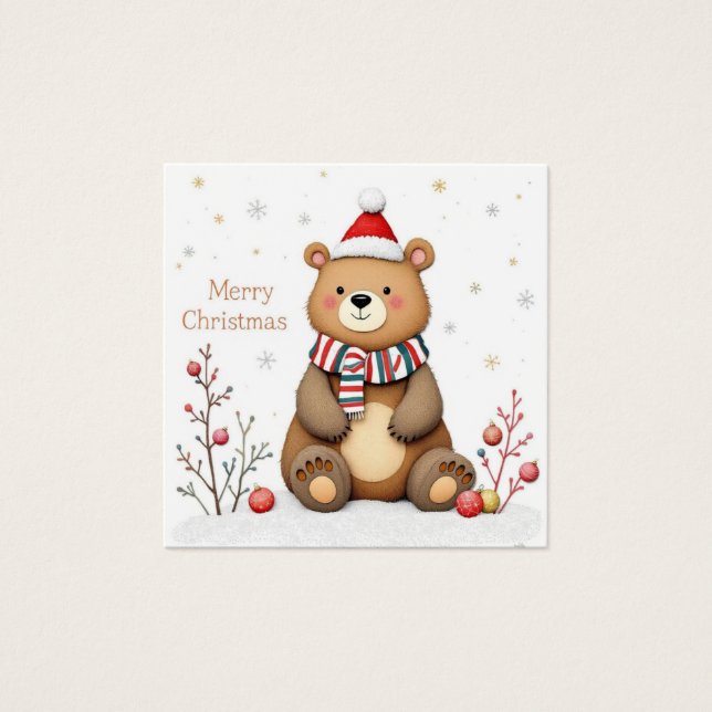 Weihnachtsbär (Vorderseite)
