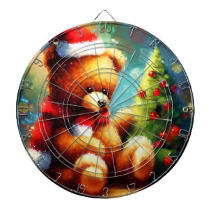 Weihnachtsbär (1) dartscheibe