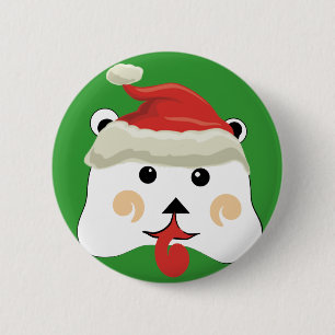 Weihnachtsbär Button