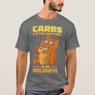 Weihnachtsbär Carbs Holiday Pizza Fast Food Foodi T-Shirt