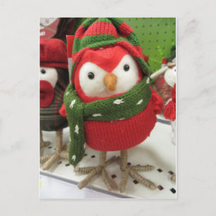 Weihnachtsbär Feiertagspostkarte