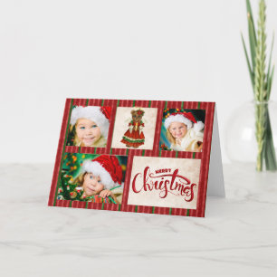 Weihnachtsbär Foto Weihnachtskarte Feiertagskarte