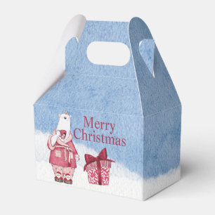 Weihnachtsbär in Pajamas Geschenkschachtel